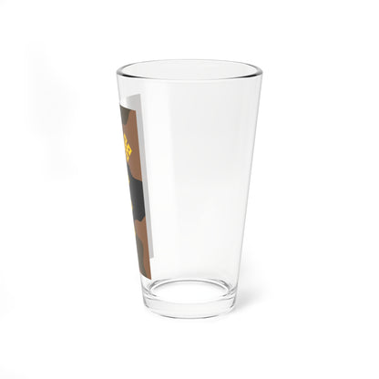 Mongolian Army SGM field 2003 2011 (Mongolia) (Military Rank) Pint Glass 16oz