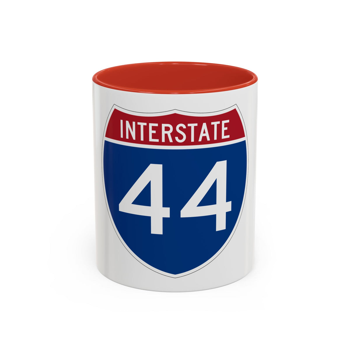 Interstate 44 (U.S. Highways) Accent Coffee Mug