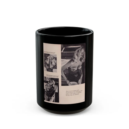 Eve Meyer #26 (Vintage Female Icon) Black Coffee Mug-15oz-Go Mug Yourself