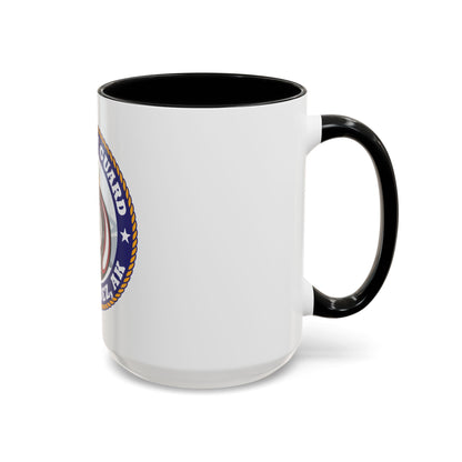 USCG MSU Valdez AK (U.S. Coast Guard) Accent Coffee Mug