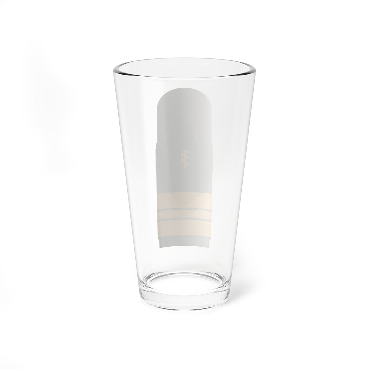 MA OG5 43b Stabsarzt HM L (Military Rank) Pint Glass 16oz