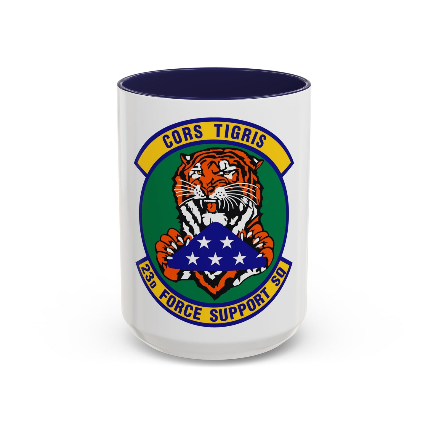 23d Force Support Squadron (U.S. Air Force) Accent Coffee Mug