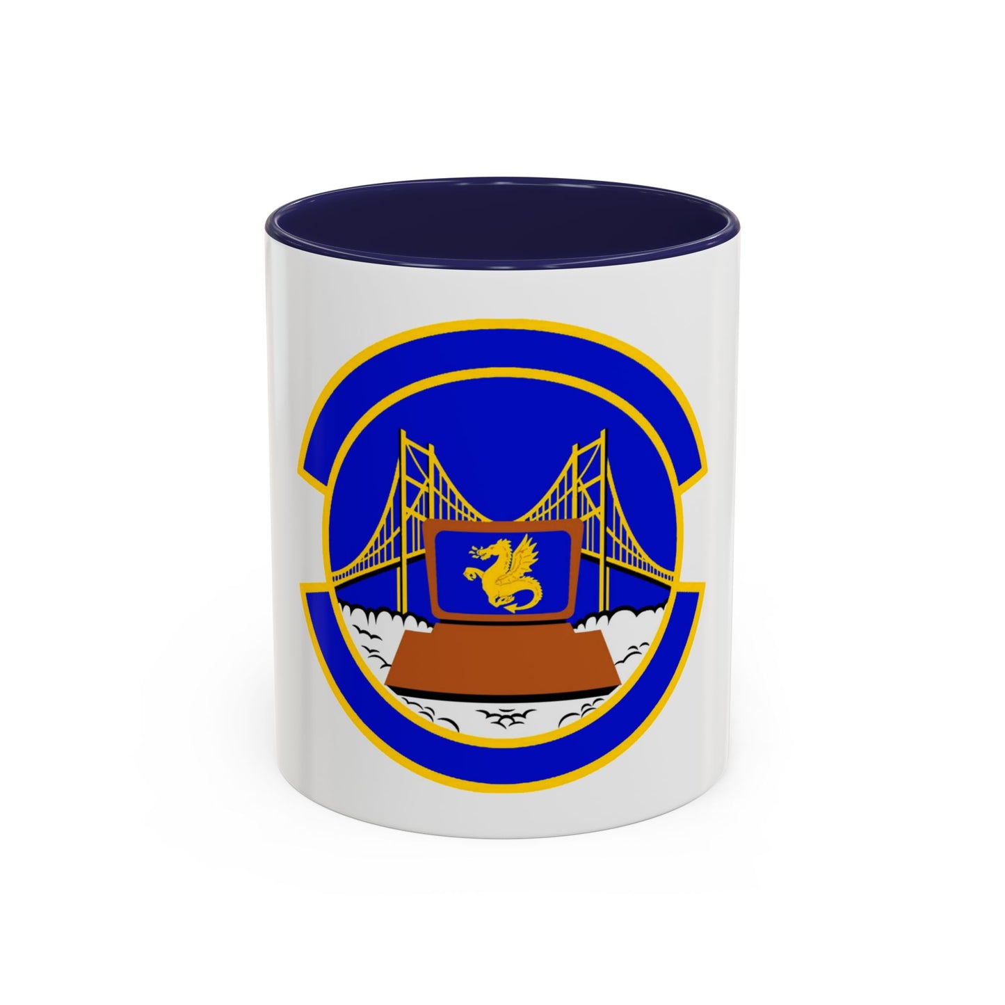 349 Force Support Squadron AFRC (U.S. Air Force) Accent Coffee Mug