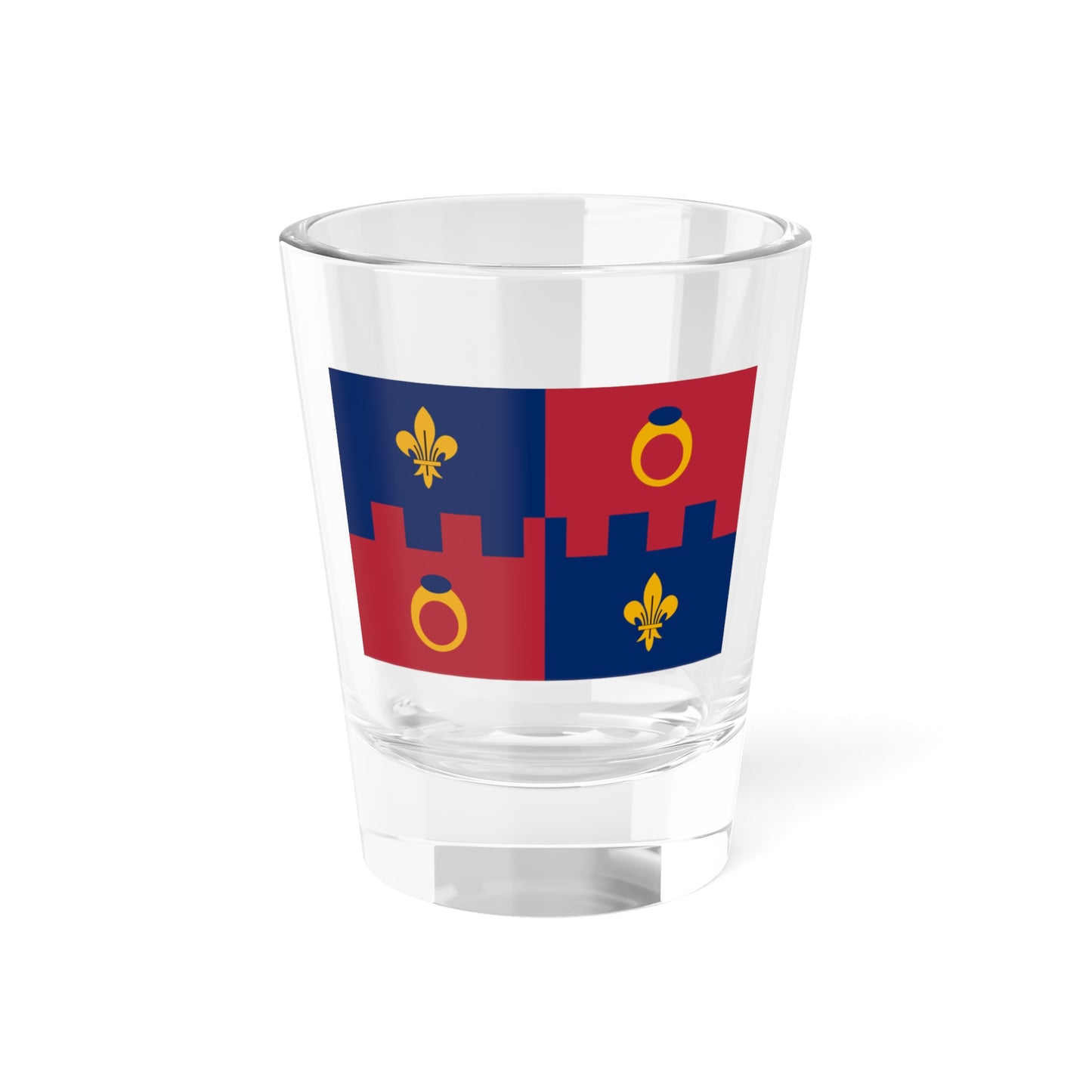 Flag of Montgomery County Maryland Alternate 1 (United States) Shot Glass 1.5oz