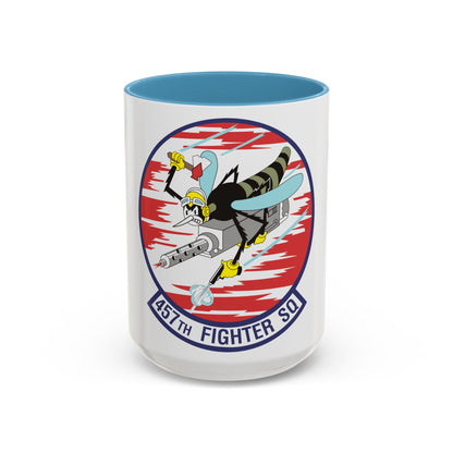 457th Fighter Squadron (U.S. Air Force) Accent Coffee Mug