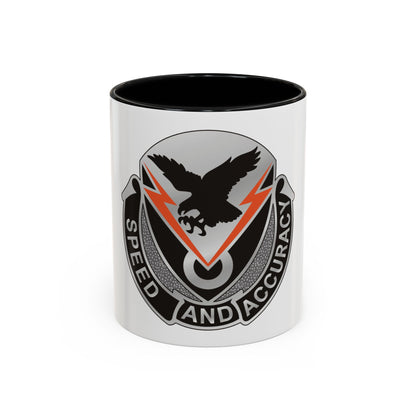 327 Signal Battalion (U.S. Army) Accent Coffee Mug