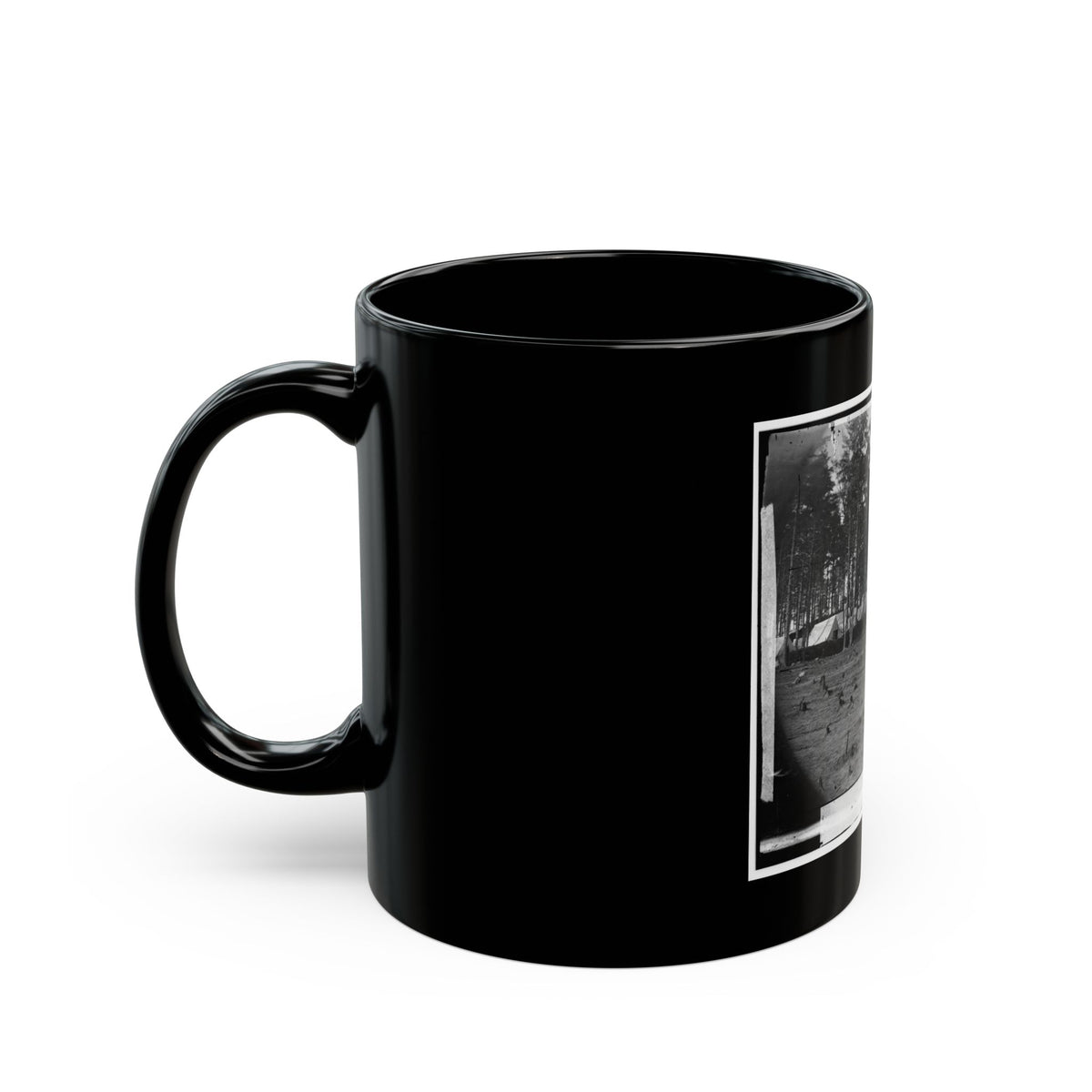 Brandy Station, Virginia. Army Of The Potomac. Eastern Half Of The Camp (U.S. Civil War) Black Coffee Mug