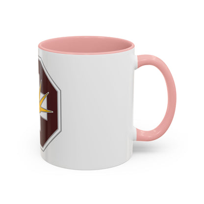 8 Medical Brigade 3 (U.S. Army) Accent Coffee Mug