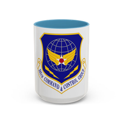 595 Command and Control Group AFSPC (U.S. Air Force) Accent Coffee Mug