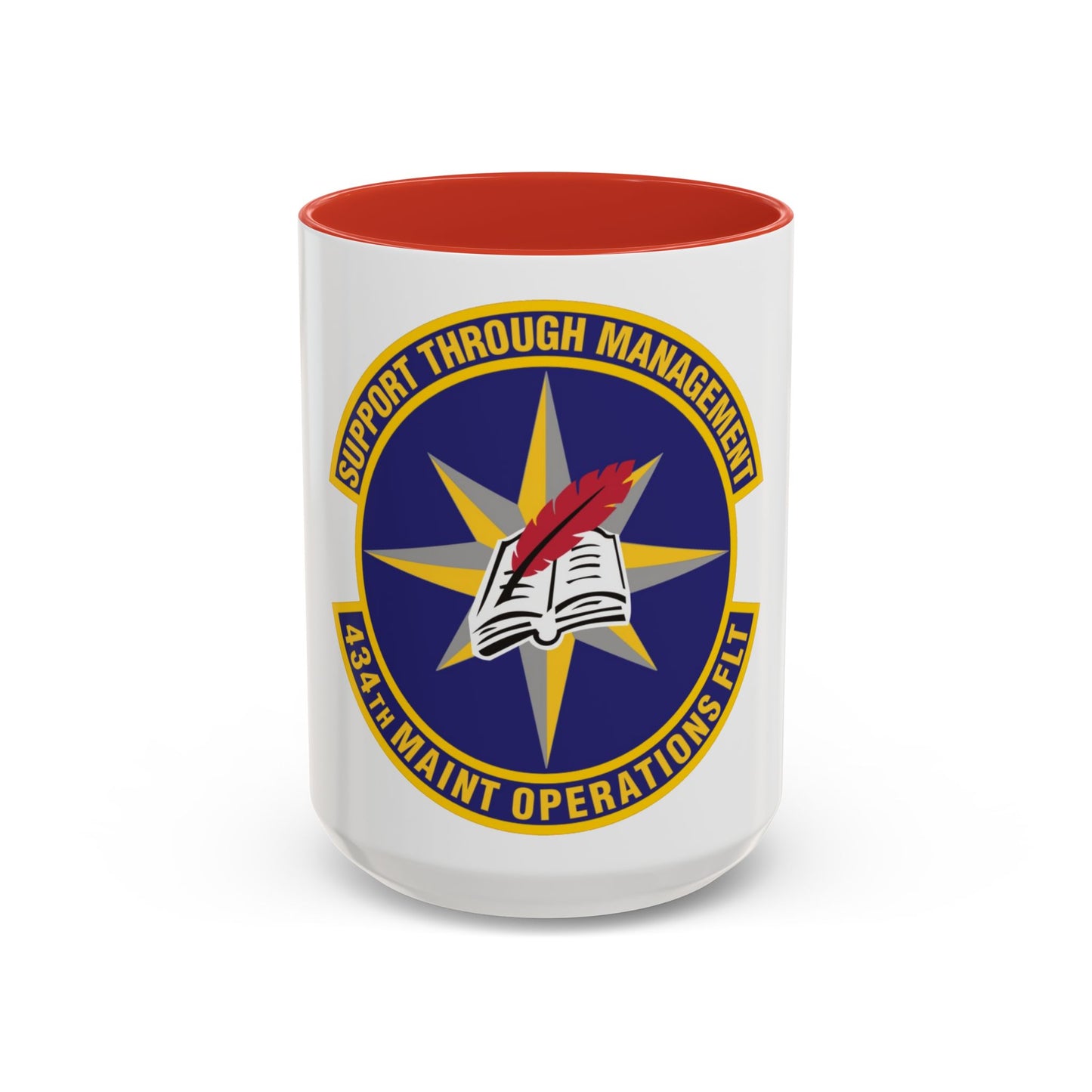 434th Maintenance Operations Flight (U.S. Air Force) Accent Coffee Mug
