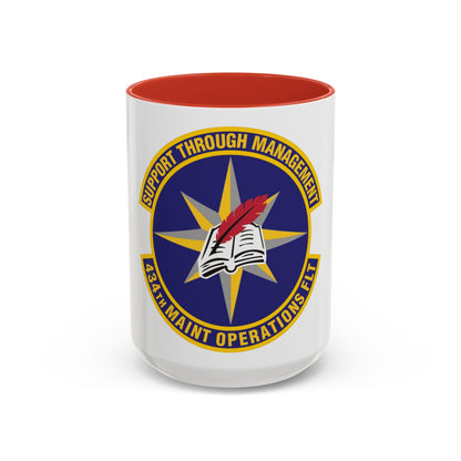434th Maintenance Operations Flight (U.S. Air Force) Accent Coffee Mug
