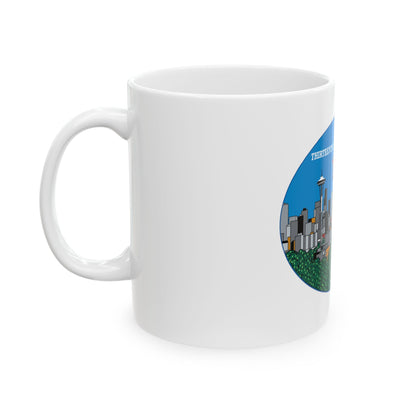 13th CG District Pacific Northwest (U.S. Coast Guard) White Coffee Mug