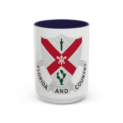 124th Infantry Regiment (U.S. Army) Accent Coffee Mug