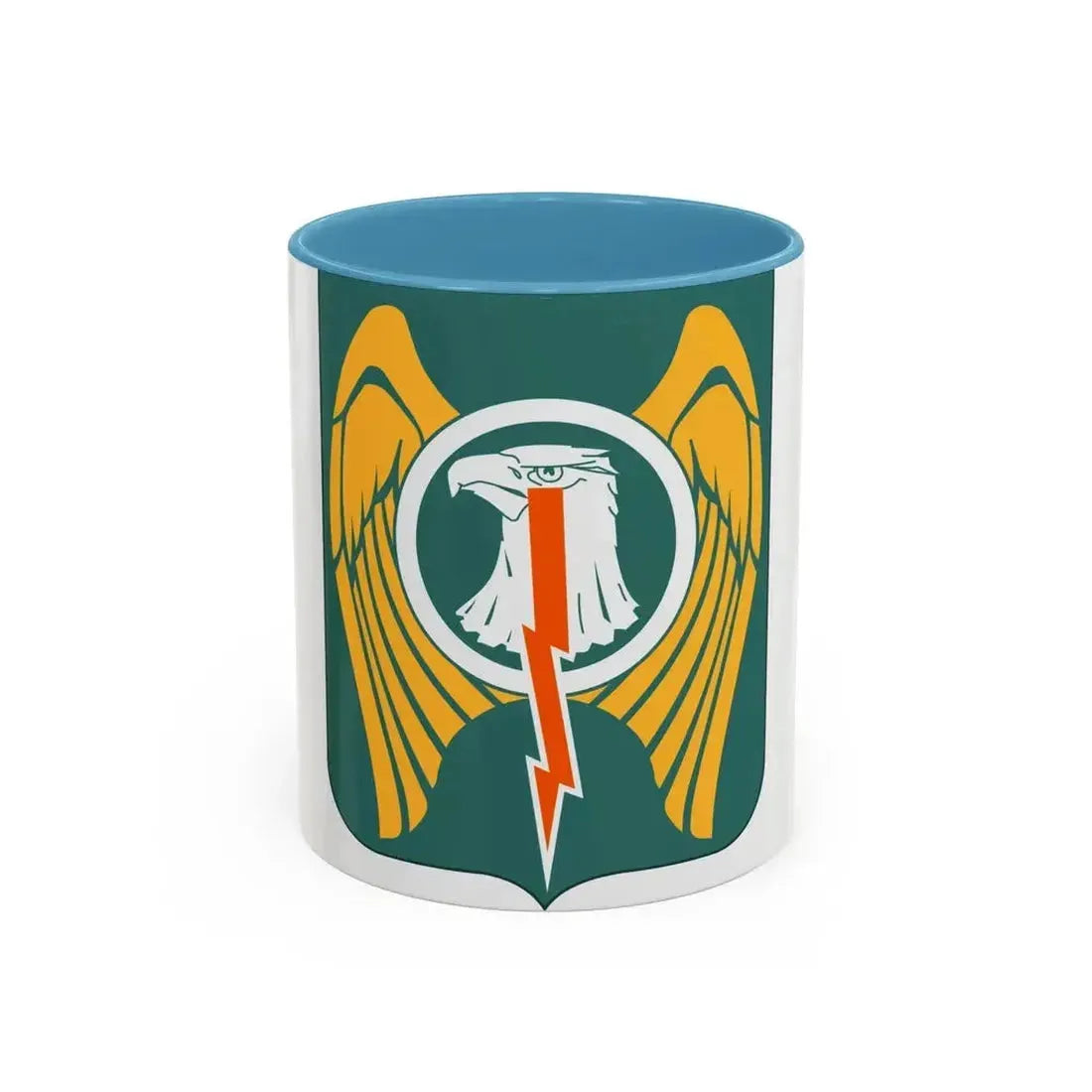 501 Aviation Regiment 2 (U.S. Army) Accent Coffee Mug 11oz Light Blue - Go Mug Yourself