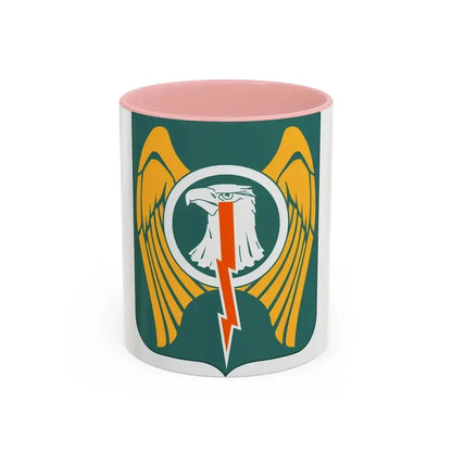 501 Aviation Regiment 2 (U.S. Army) Accent Coffee Mug 11oz Pink - Go Mug Yourself
