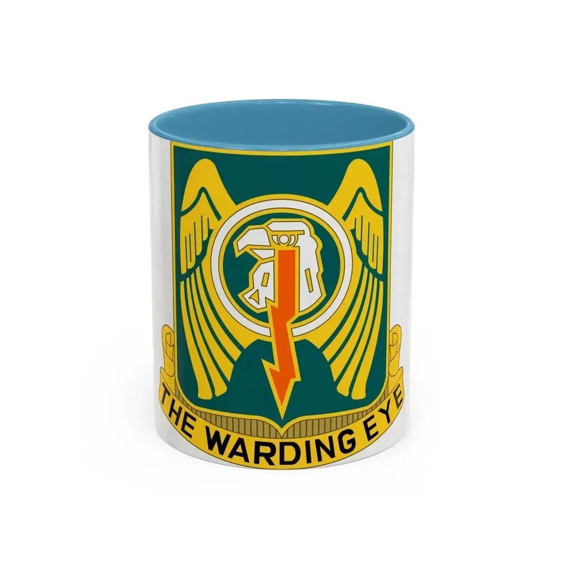 501 Aviation Regiment (U.S. Army) Accent Coffee Mug 11oz Light Blue - Go Mug Yourself