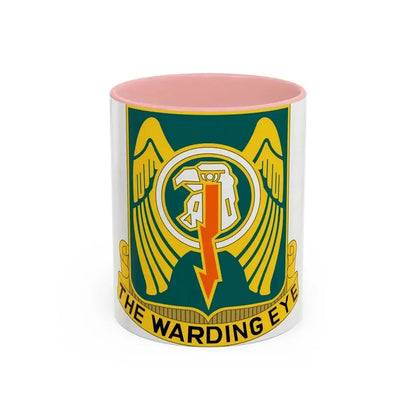 501 Aviation Regiment (U.S. Army) Accent Coffee Mug 11oz Pink - Go Mug Yourself