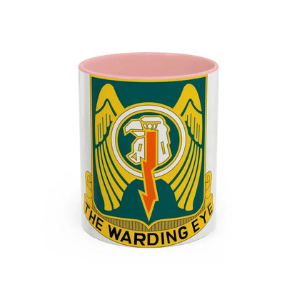 501 Aviation Regiment (U.S. Army) Accent Coffee Mug 11oz Pink - Go Mug Yourself