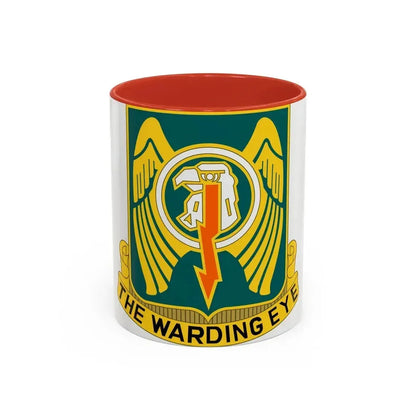 501 Aviation Regiment (U.S. Army) Accent Coffee Mug 11oz Red - Go Mug Yourself