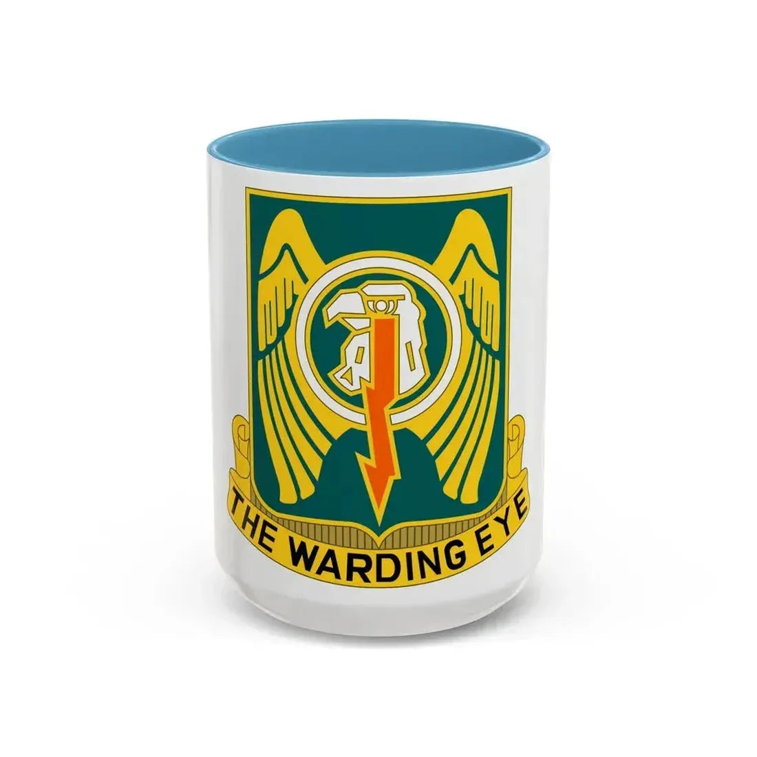 501 Aviation Regiment (U.S. Army) Accent Coffee Mug 15oz Light Blue - Go Mug Yourself