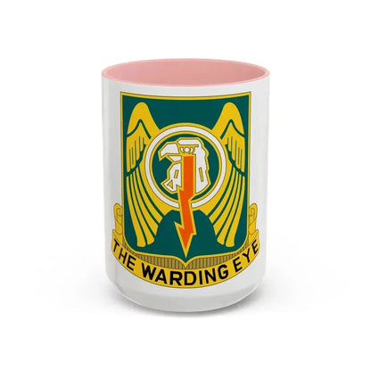 501 Aviation Regiment (U.S. Army) Accent Coffee Mug 15oz Pink - Go Mug Yourself