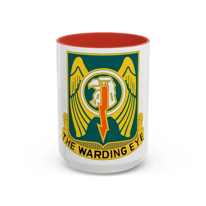 501 Aviation Regiment (U.S. Army) Accent Coffee Mug 15oz Red - Go Mug Yourself