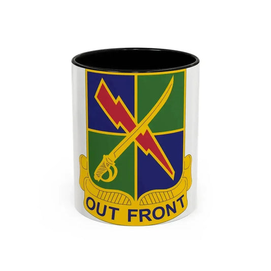 501 Military Intelligence Battalion (U.S. Army) Accent Coffee Mug 11oz Black - Go Mug Yourself