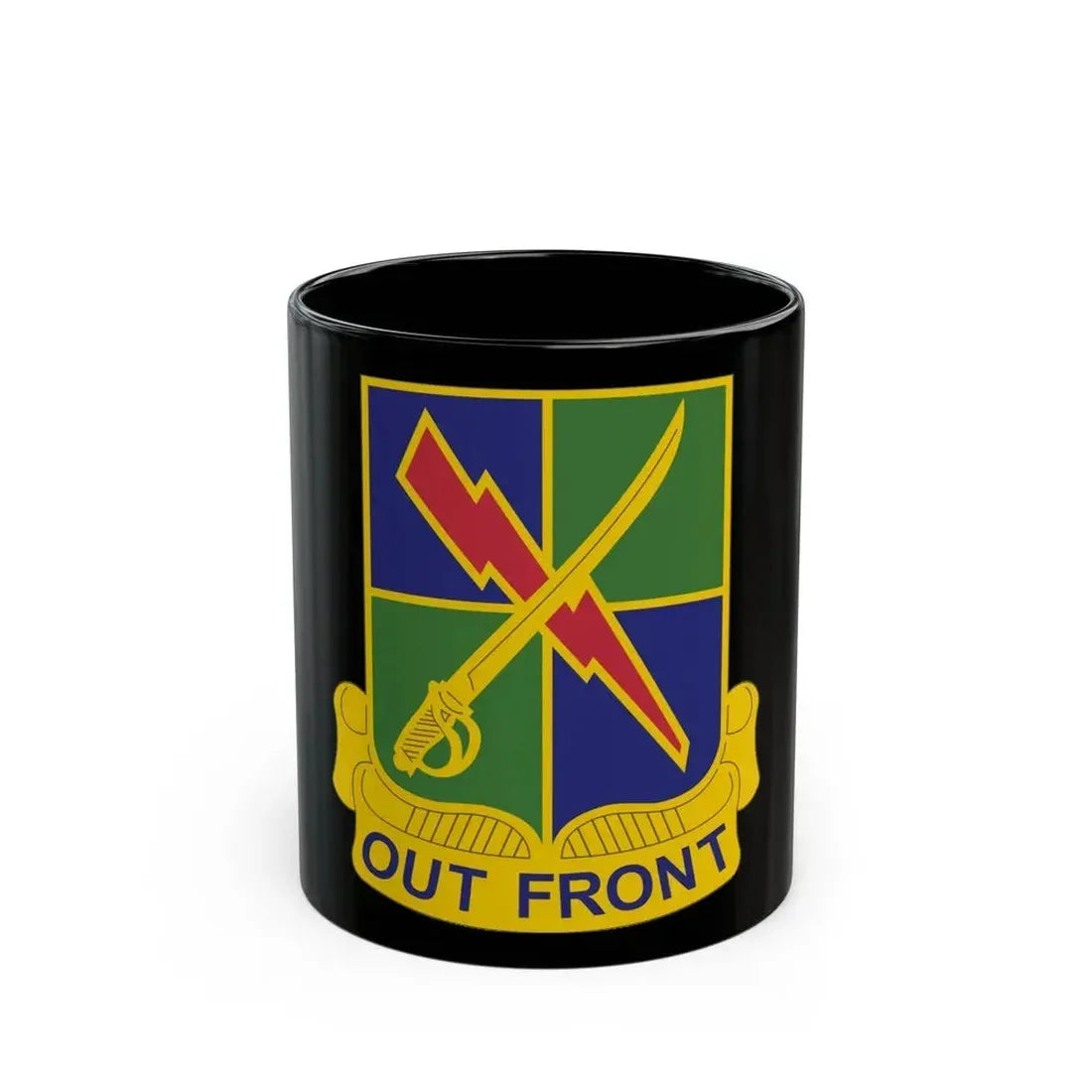 501 Military Intelligence Battalion (U.S. Army) Black Coffee Mug 11oz - Go Mug Yourself