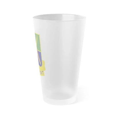 501 Military Intelligence Battalion (U.S. Army) Frosted Pint Glass 16oz - Go Mug Yourself