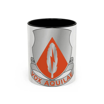 501 Signal Battalion (U.S. Army) Accent Coffee Mug 11oz Black - Go Mug Yourself