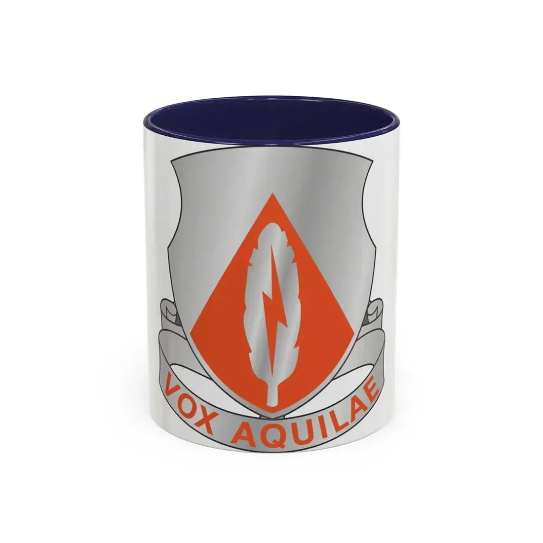 501 Signal Battalion (U.S. Army) Accent Coffee Mug 11oz Navy - Go Mug Yourself