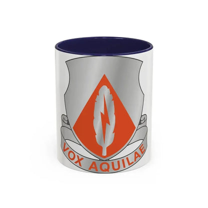 501 Signal Battalion (U.S. Army) Accent Coffee Mug 11oz Navy - Go Mug Yourself