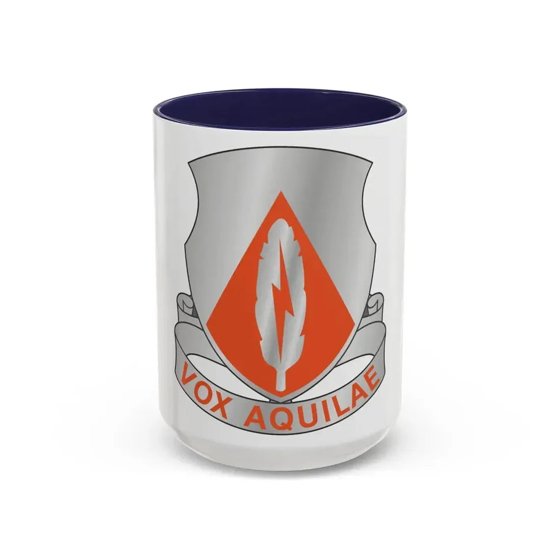 501 Signal Battalion (U.S. Army) Accent Coffee Mug 15oz Navy - Go Mug Yourself