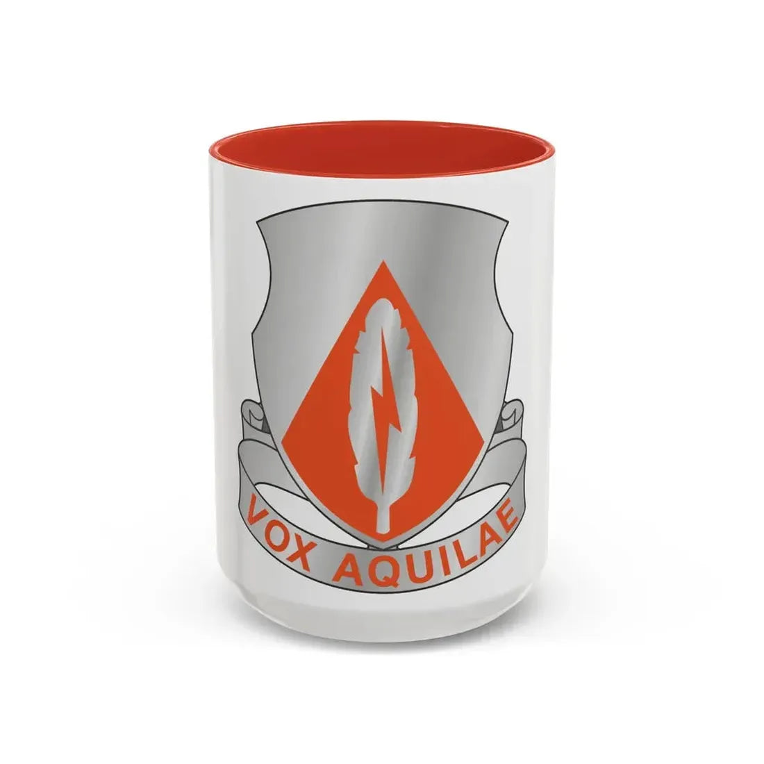 501 Signal Battalion (U.S. Army) Accent Coffee Mug 15oz Red - Go Mug Yourself