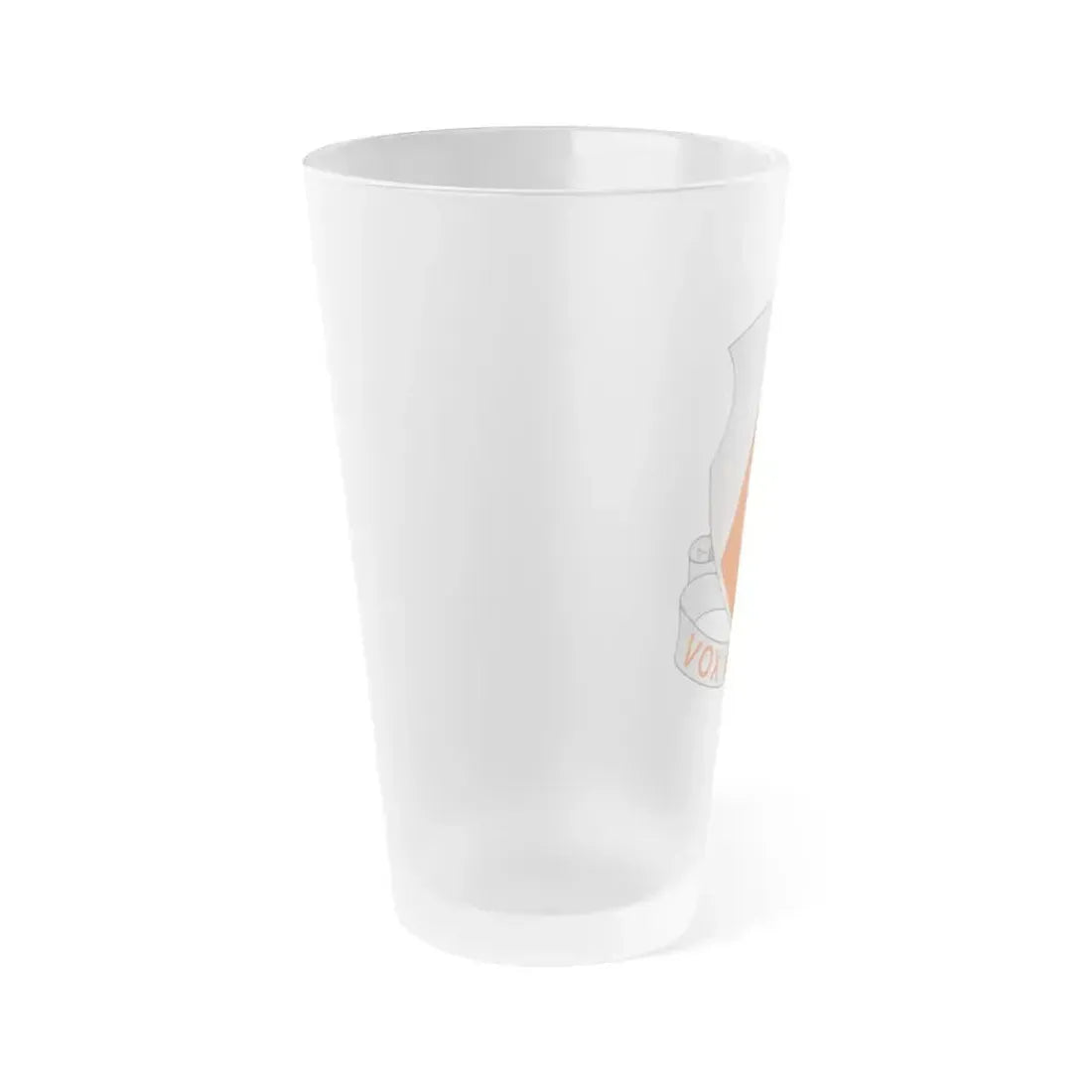 501 Signal Battalion (U.S. Army) Frosted Pint Glass 16oz - Go Mug Yourself