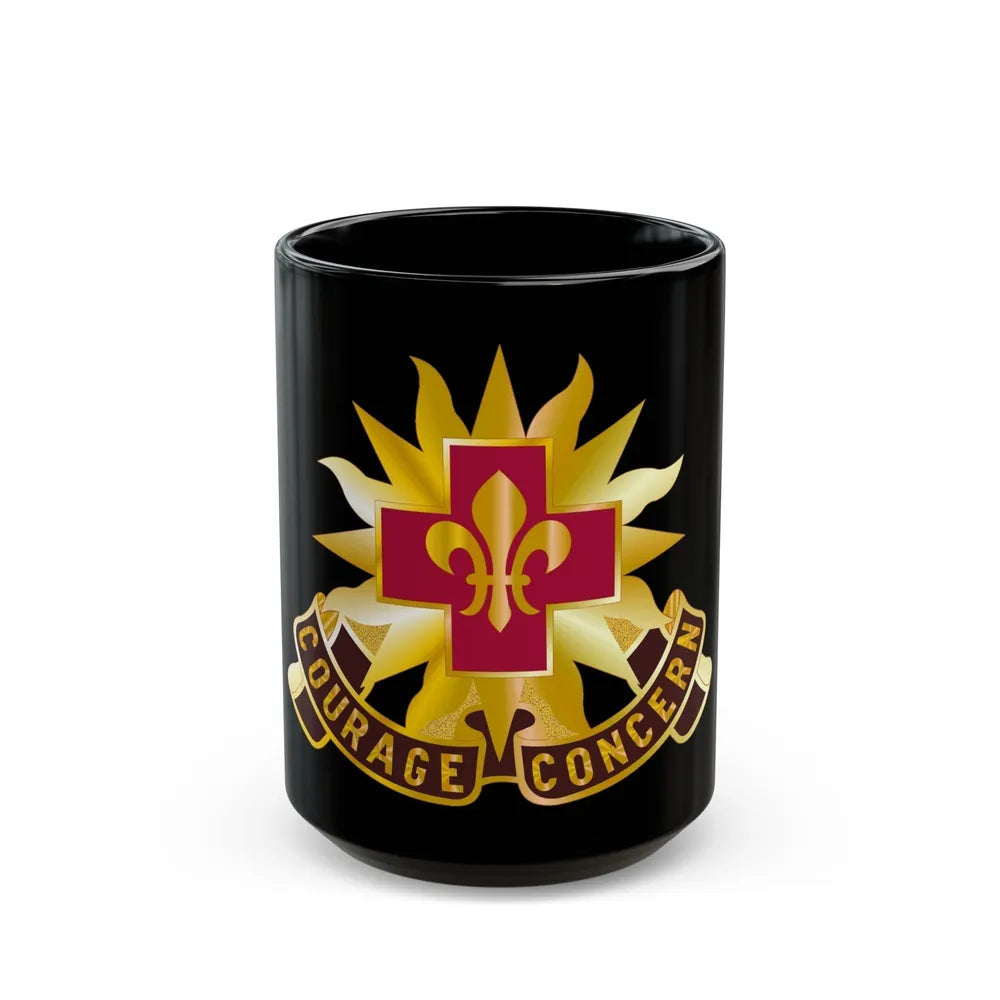 5010 US Hospital (U.S. Army) Black Coffee Mug-15oz-Go Mug Yourself