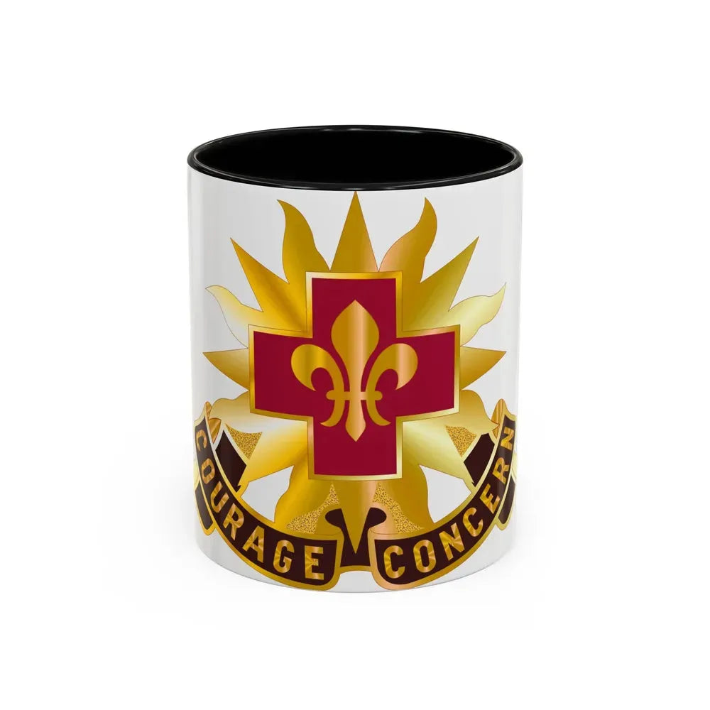 5010 US Hospital (U.S. Army) Accent Coffee Mug 11oz Black - Go Mug Yourself