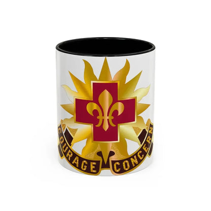 5010 US Hospital (U.S. Army) Accent Coffee Mug 11oz Black - Go Mug Yourself