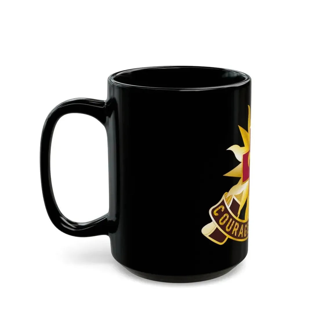 5010 US Hospital (U.S. Army) Black Coffee Mug - Go Mug Yourself