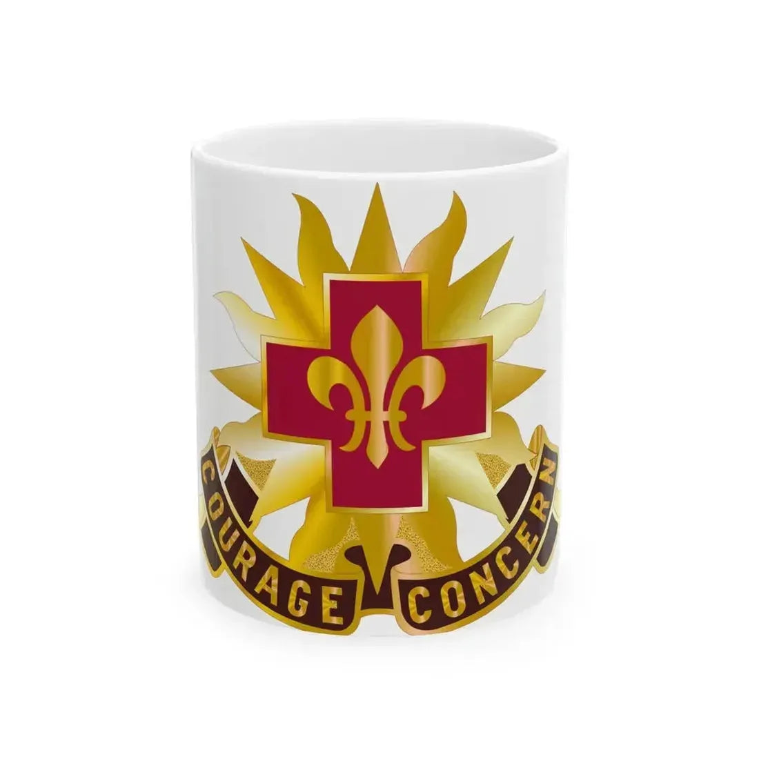 5010 US Hospital (U.S. Army) White Coffee Mug 11oz - Go Mug Yourself