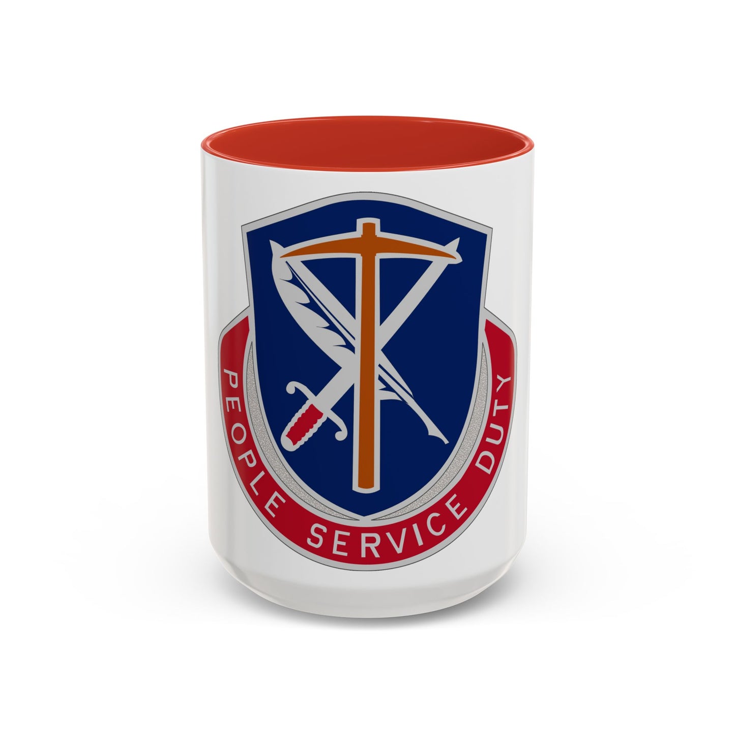 49 Personnel Services Battalion (U.S. Army) Accent Coffee Mug