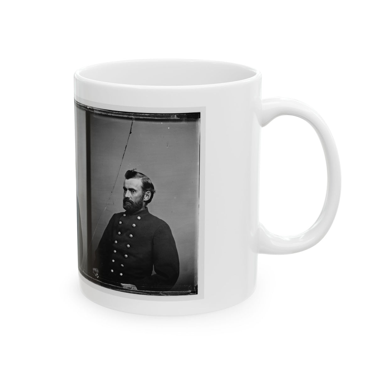 Brig. Gen. E.S. Bragg, 6th Wisc. Inf. (U.S. Civil War) White Coffee Mug