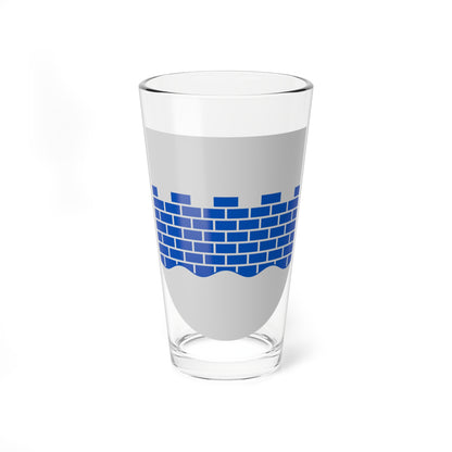 Seinäjoki.vaakuna (Finland) (Coat of Arms) Pint Glass 16oz