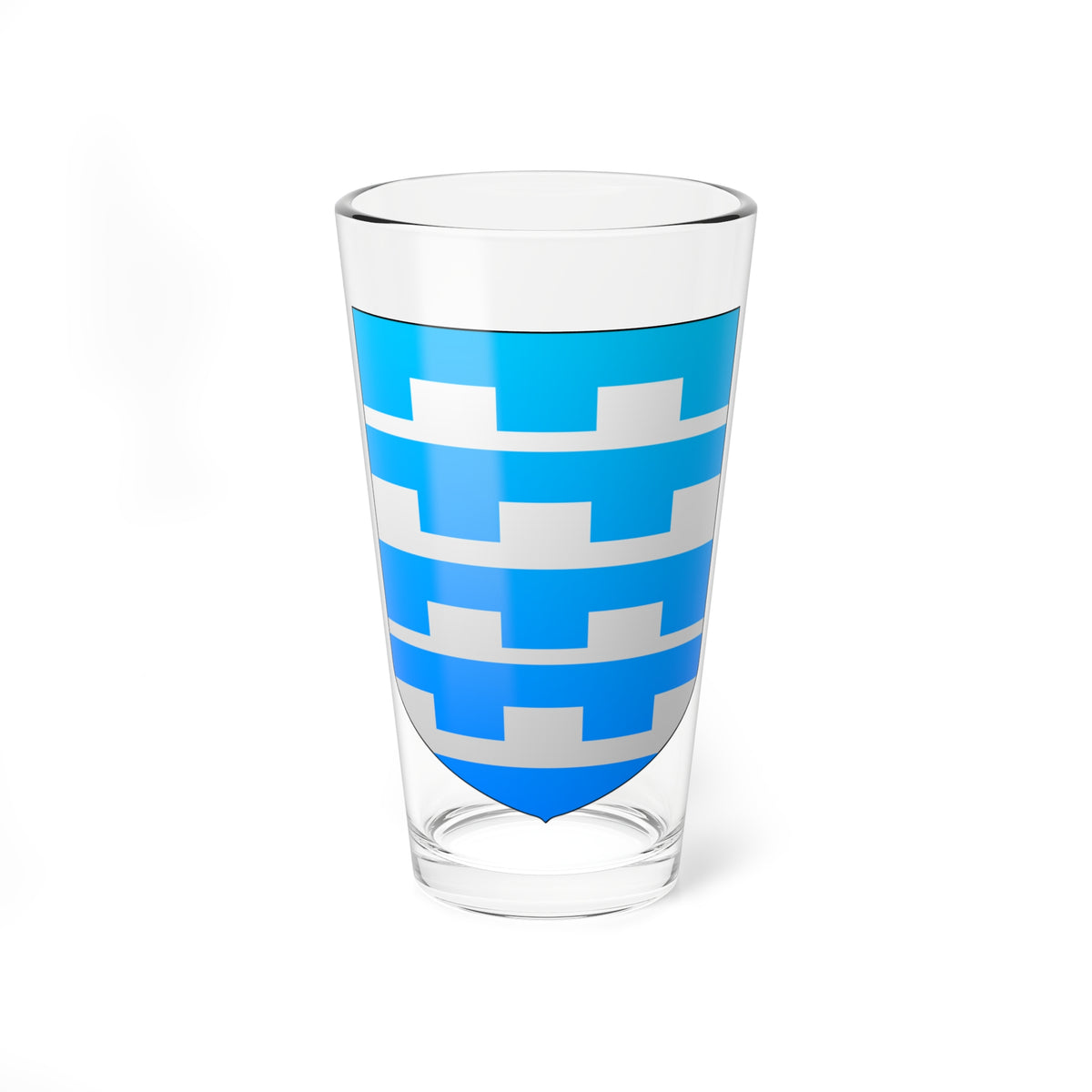 POL Lewin Kłodzki COA (Poland) (Coat of Arms) Pint Glass 16oz