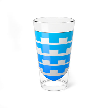 POL Lewin Kłodzki COA (Poland) (Coat of Arms) Pint Glass 16oz