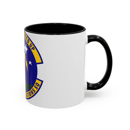 802d Communications Squadron (U.S. Air Force) Accent Coffee Mug