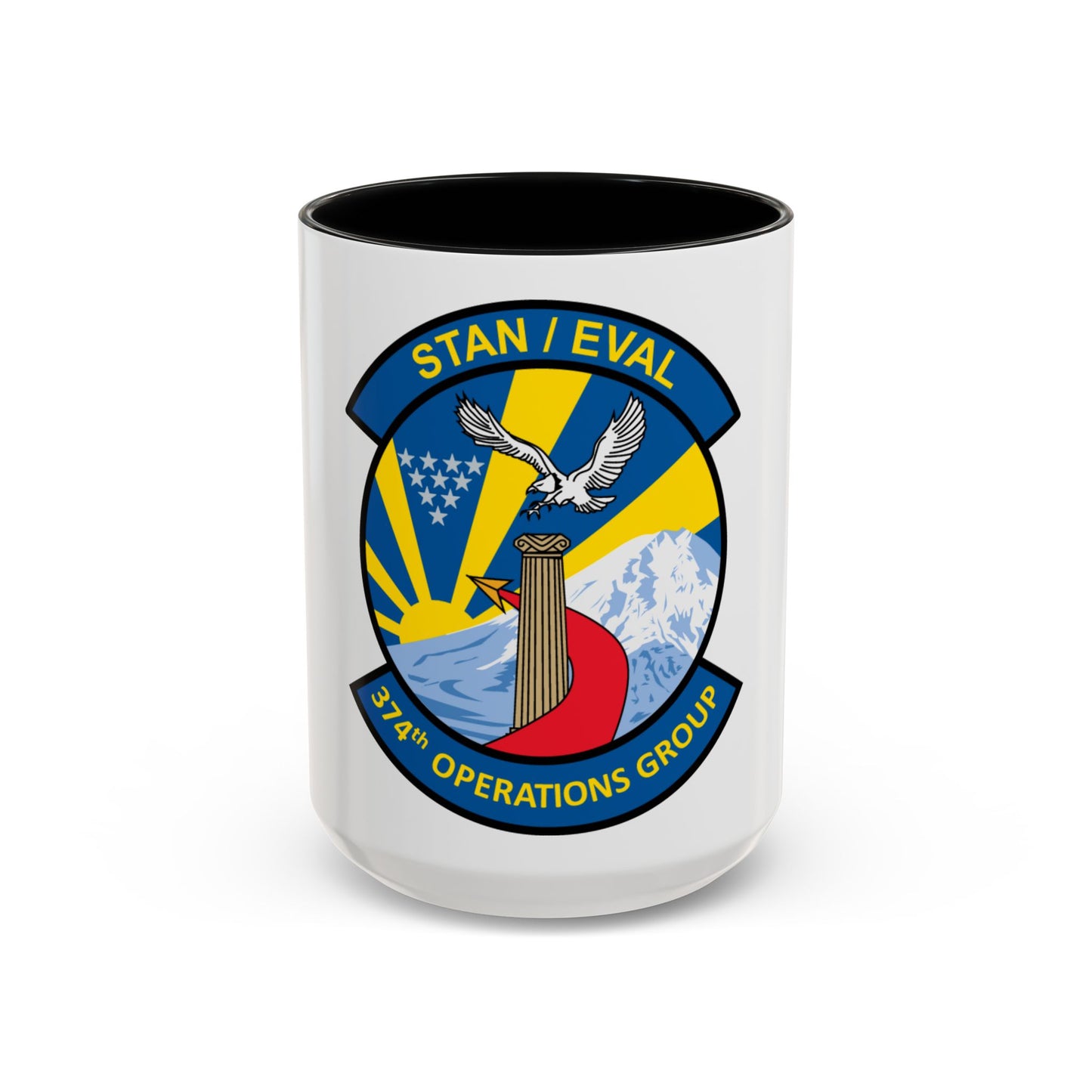 374th Operation Group (U.S. Air Force) Accent Coffee Mug