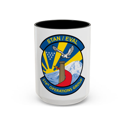 374th Operation Group (U.S. Air Force) Accent Coffee Mug
