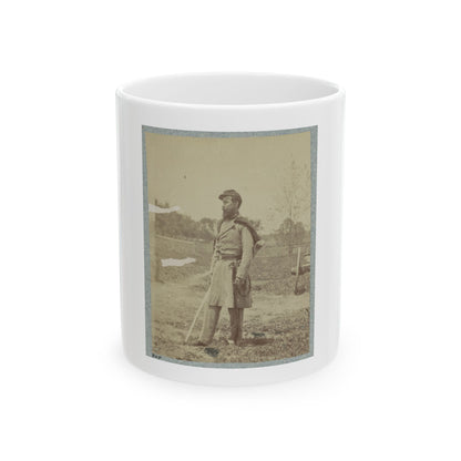 7th New York State Militia, Camp Cameron, D.C., 1861 (U.S. Civil War) White Coffee Mug