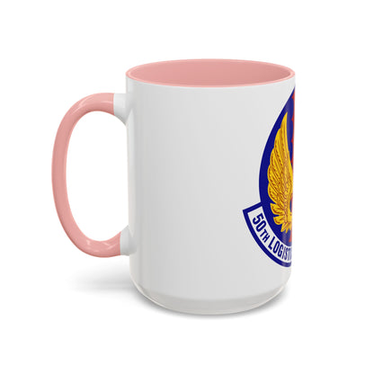 50th Logistics Readiness Flight (U.S. Air Force) Accent Coffee Mug